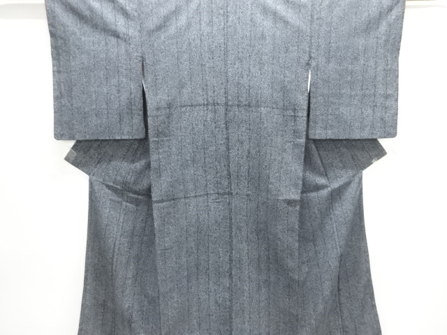 JAPANESE KIMONO / SILK / TAISHO ROMAN STYLE / WOVEN FLORAL ARABESQUE